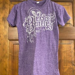 Dirks Bentley purple t-shirt -